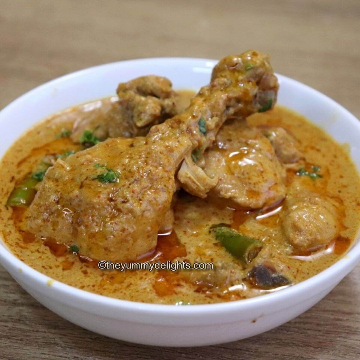 Easy Indian Chicken Korma Recipe How To Make Chicken Korma The Yummy Delights,Vole Vs Mole Damage