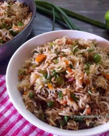 veg fried rice recipe 1