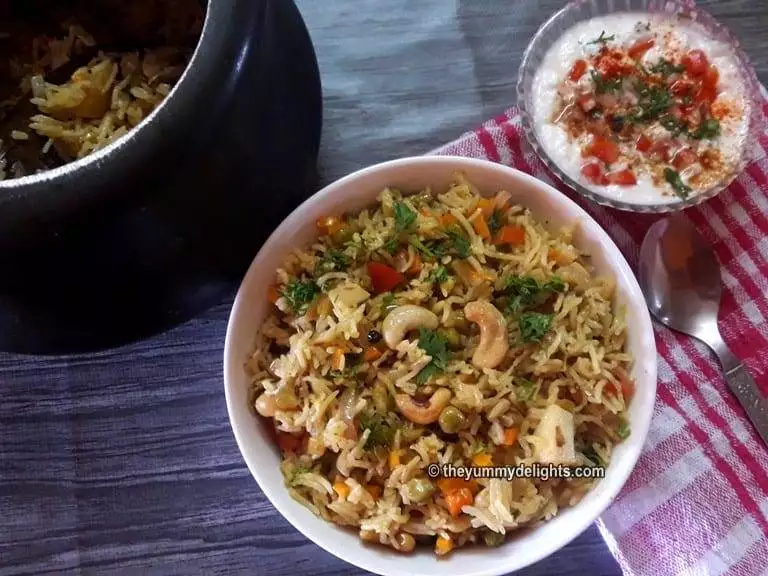 vegetable pulao recipe 1