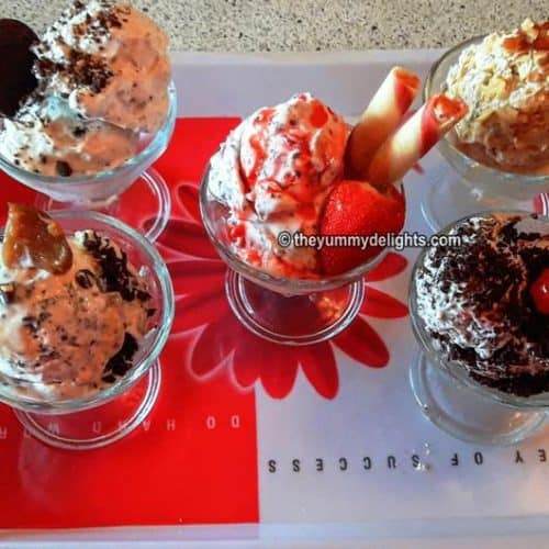 6 Easy homemade Ice cream recipes (No Machine, NoChurn)