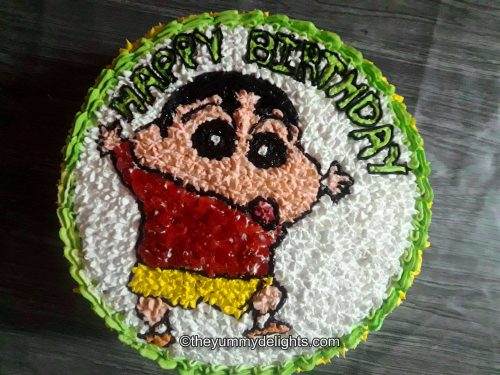 Shinchan cake for a birthday... - Cakalicious Cake | Facebook-sonthuy.vn