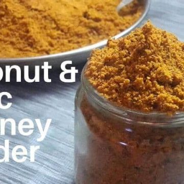 chutney powder recipe
