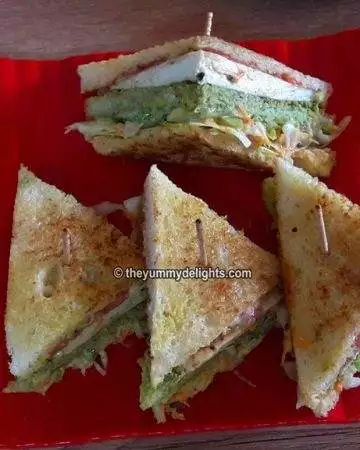 Veg club sandwich recipe