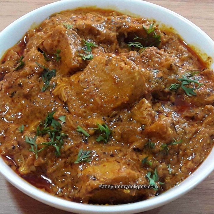 Dahi Chicken Recipe (Yogurt Chicken Curry)