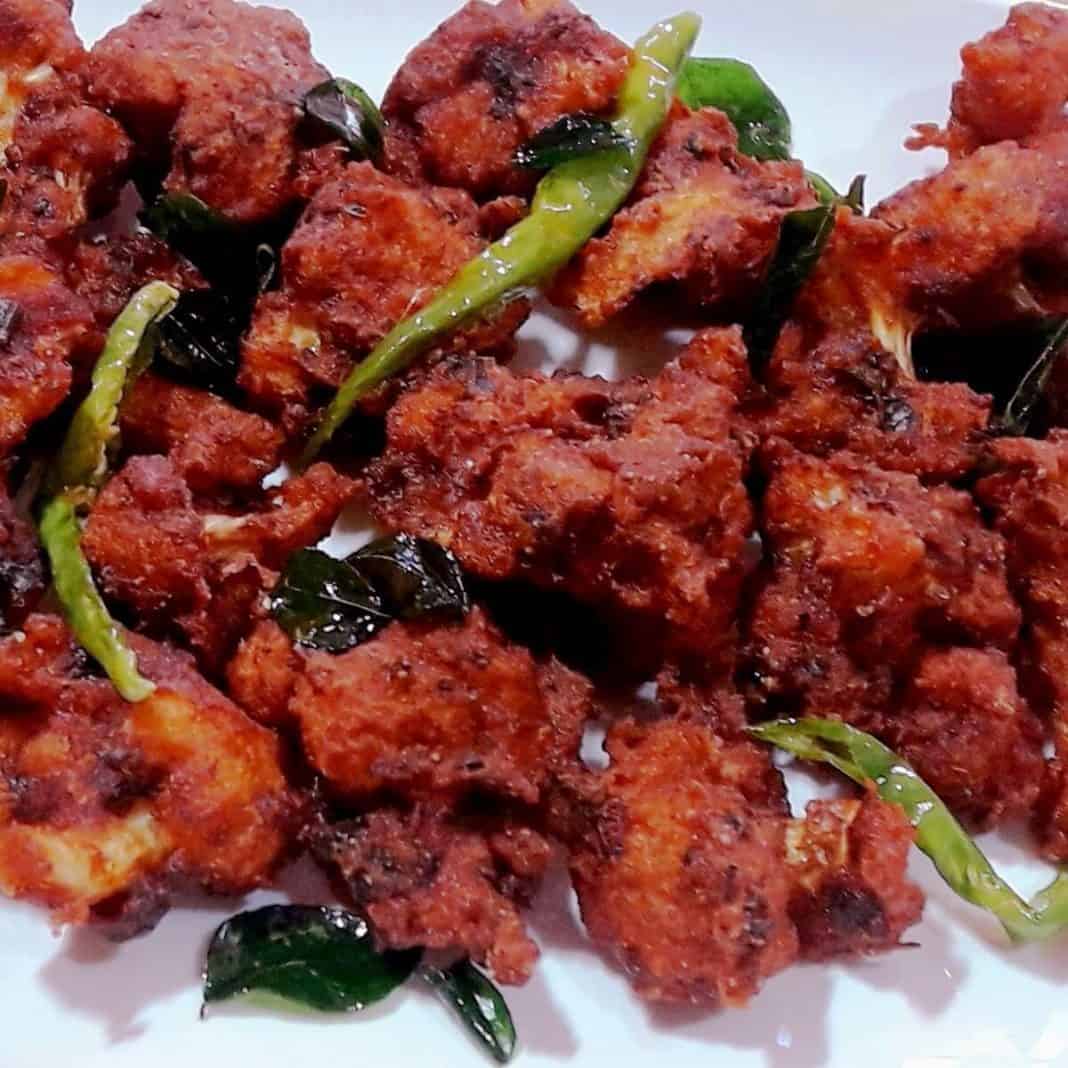 Gobi 65 restaurant-style | cauliflower 65 | crispy cauliflower fry recipe