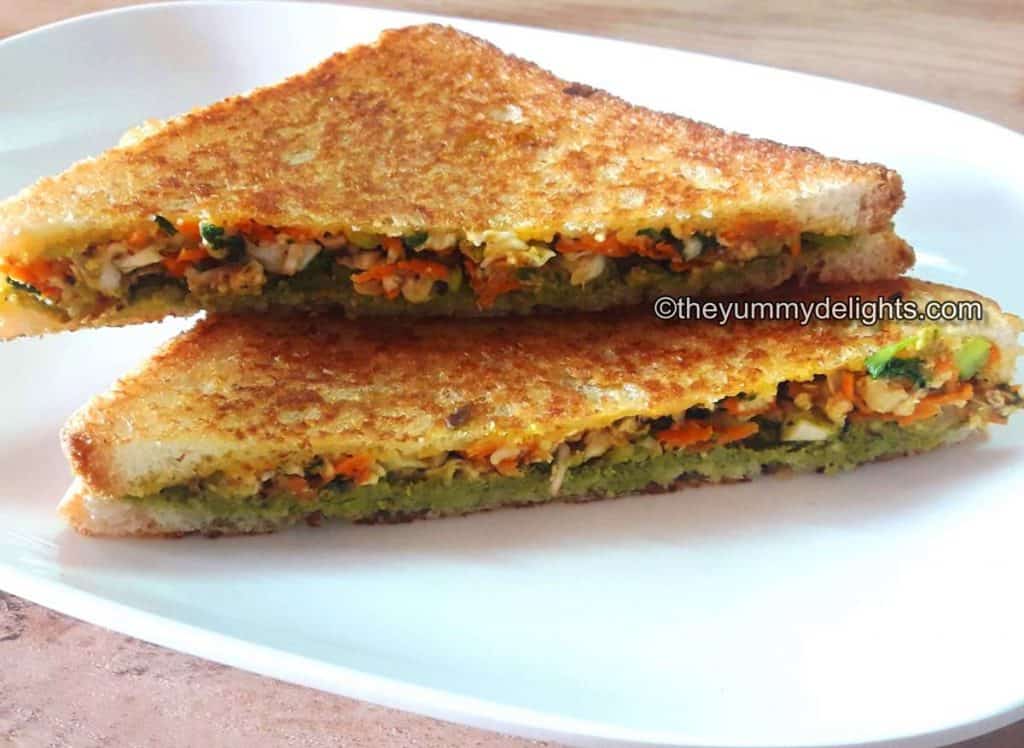 Paneer sandwich recipe Paneer Sandwich on Tawa (within 15 minutes)