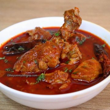 kolhapuri chicken curry 9