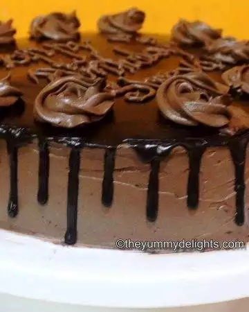 Chocolate drip cake recipe