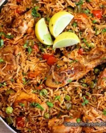 easy spanish chicken and rice