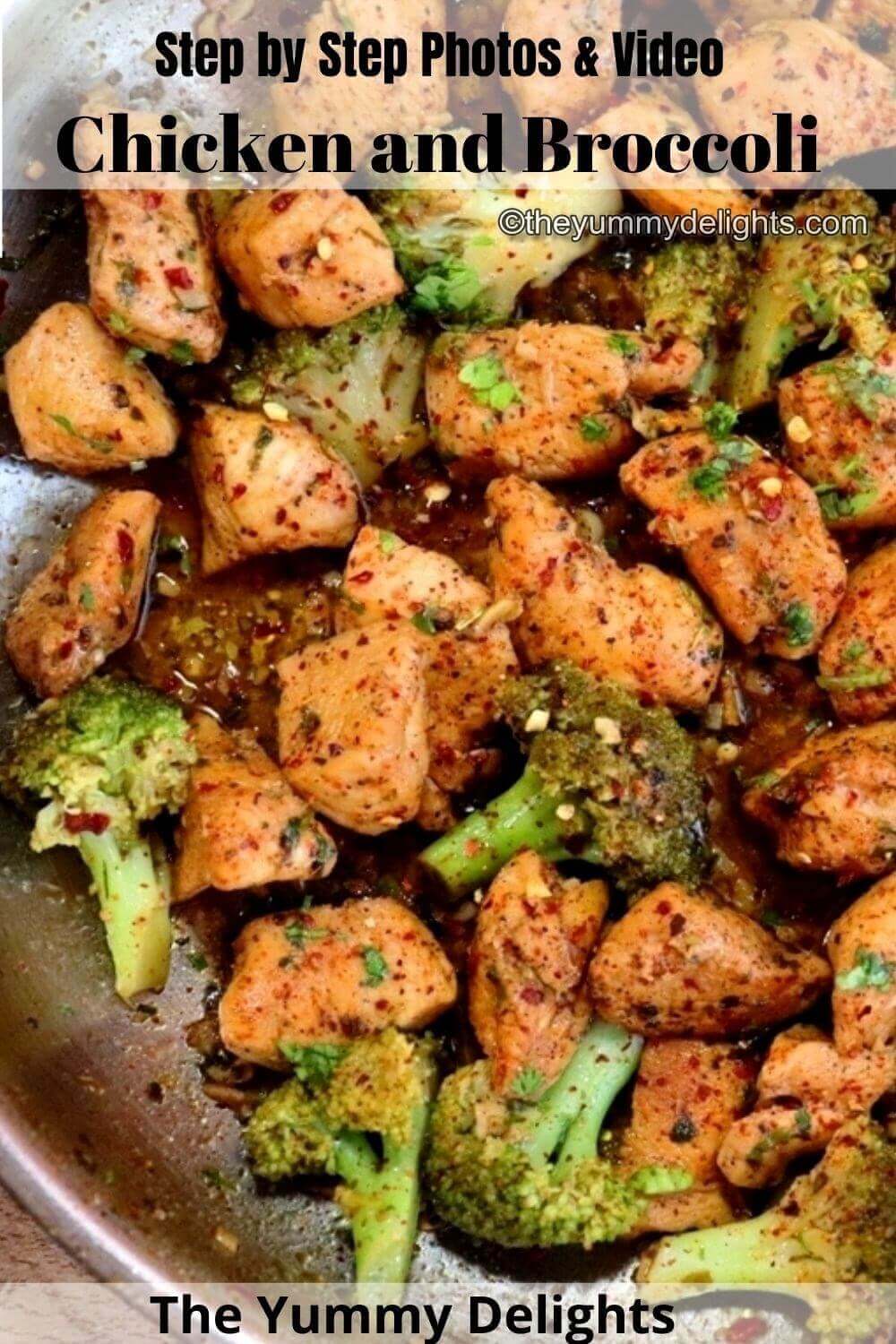 Easy Chicken and Broccoli Recipe The Yummy Delights