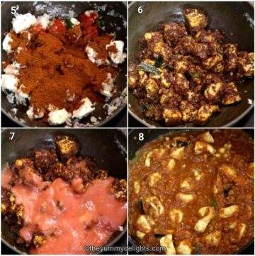 Madras Chicken Curry - The Yummy Delights