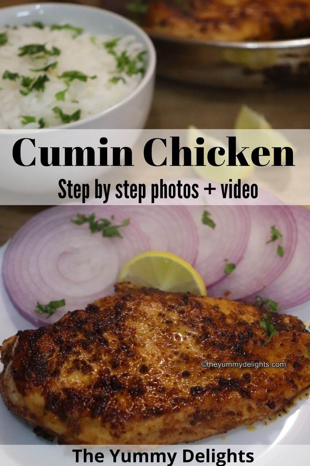 Cumin Chicken Recipe The Yummy Delights