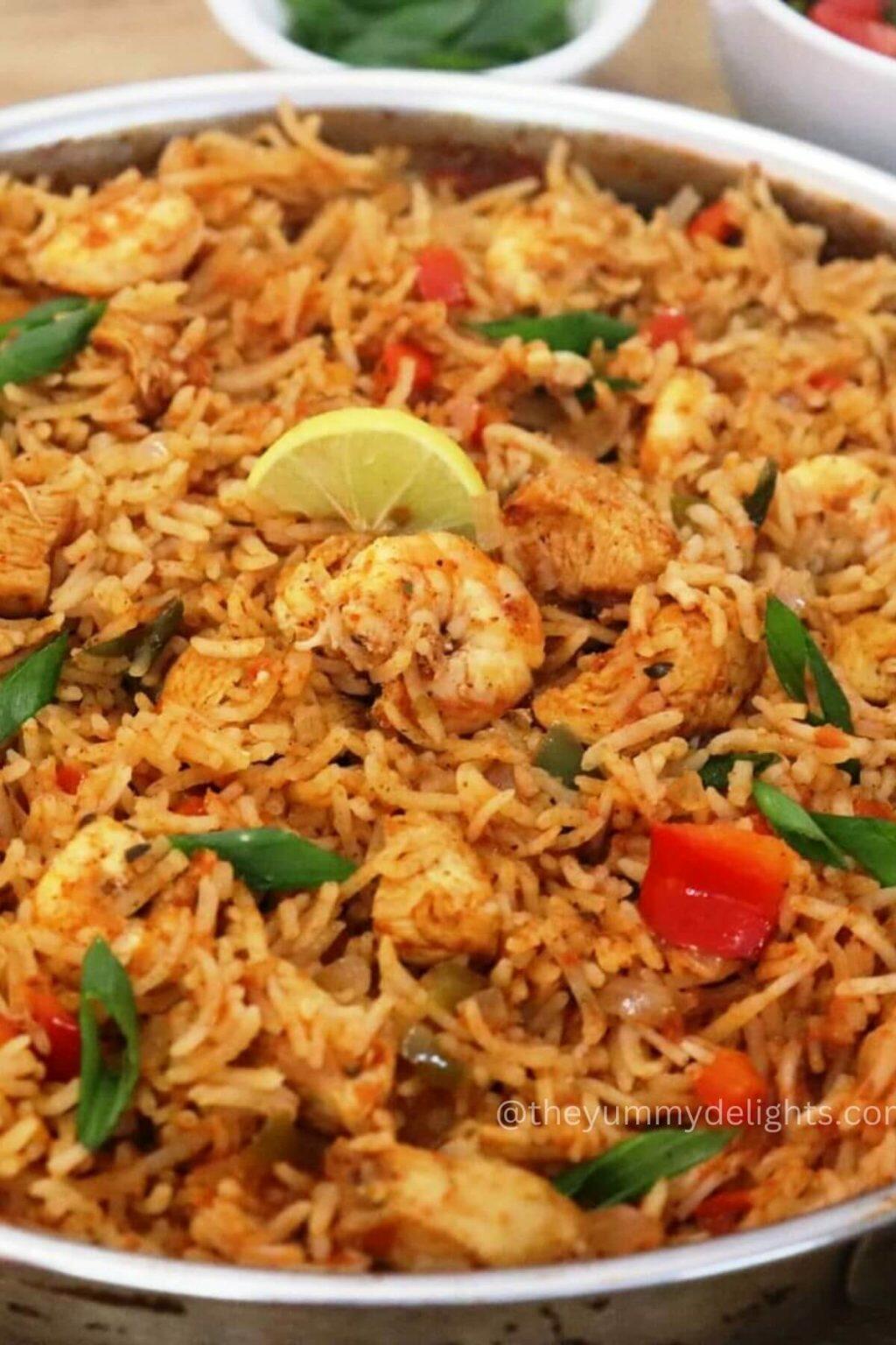 Chicken Jambalaya Recipe The Yummy Delights