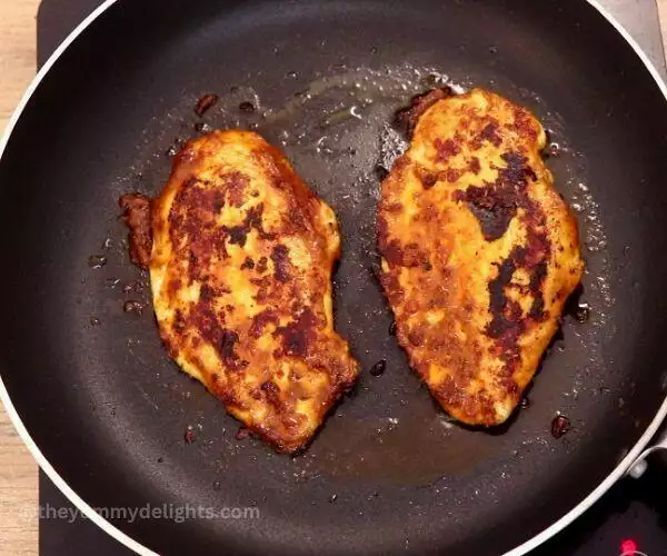 cooking chicken breasts.