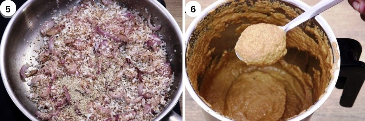 ground paste for making chicken salna.